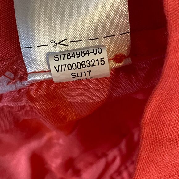 Banana Republic Linen Blend Pleat Front Chino Short Women's Size 2 - Picture 5 of 7